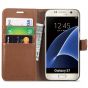 TUCCH Galaxy S6 Edge Case, Premium PU Leather Flip Folio Case