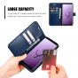 TUCCH Samsung Galaxy S9 Plus Case, Premium PU Folio Leather Case, TPU Shockproof Interior Case