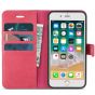 TUCCH iPhone 8 Leather Case, iPhone 7 Case, TPU Shockproof Interior Protective Case, Folio Flip Cover