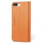 SHIELDON iPhone 7 Plus Case with Card Holder - Premium Genuine Leather / TPU