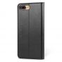 SHIELDON iPhone 7 Plus Kickstand Case - Premium Genuine Leather / TPU