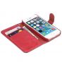 TUCCH iPhone 5/5S/SE Case Leather Wallet Case, Flip Book Case Cover with Stand & Credit Card