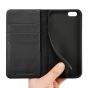 SHIELDON iPhone 6S Wallet Phone Case with Genuine Leather with TPU