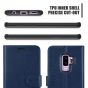 TUCCH Samsung Galaxy S9 Plus Case, Premium PU Folio Leather Case, TPU Shockproof Interior Case