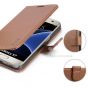TUCCH Galaxy S6 Edge Case, Premium PU Leather Flip Folio Case