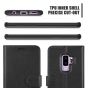TUCCH Samsung Galaxy S9 Plus Wallet Case, Magnetic Closure, Premium PU Leather Flip Folio Wallet Case
