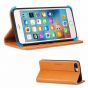 SHIELDON iPhone 7 Plus Case with Card Holder - Premium Genuine Leather / TPU