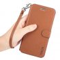 TUCCH iPhone 6S / 6 Plus Leather Wallet Phone Case, Wrist Strap