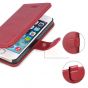 TUCCH Flip Leather Wallet Case, Magnetic Closure for iPhone 5 5S SE(2016 Edition)