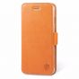 SHIELDON iPhone 7 Plus Flip Case - Genuine Leather Case