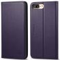 SHIELDON iPhone 8 Plus Flip Cover, iPhone 7 Plus Folio Case - Genuine Leather Case, Kickstand Function