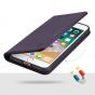 SHIELDON iPhone 8 Plus Flip Cover, iPhone 7 Plus Folio Case - Genuine Leather Case, Kickstand Function