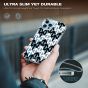 TUCCH iPhone 12 Pattern Case, iPhone 12 Pro Clear Floral Case with Hard Back Soft Frame, Pattern in the Middle Layer, Soft Flexible Shockproof TPU Case - Arrows