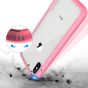 SHIELDON iPhone XS / iPhone X Case - Pink color TPU bumper Case for iPhone X / iPhone 10 - Glacier Series