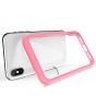 SHIELDON iPhone XS / iPhone X Case - Pink color TPU bumper Case for iPhone X / iPhone 10 - Glacier Series