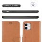 TUCCH iPhone 11 Wallet Case with Magnetic, iPhone 11 Leather Case - Light Brown