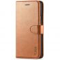 TUCCH iPhone 11 Wallet Case with Magnetic, iPhone 11 Leather Case - Light Brown