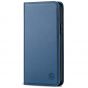 SHIELDON iPhone 11 Pro Wallet Case, Genuine Leather, Auto Sleep/Wake, RFID Blocking, Magnetic Closure - Royal Blue