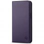 SHIELDON iPhone 12 Mini Wallet Case - Mini iPhone 12 5.4-Inch Folio Case - Dark Purple