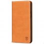 SHIELDON iPhone 13 Mini Wallet Case - Mini iPhone 13 5.4-inch Folio Book Flip Cover - Brown