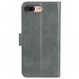 TUCCH iPhone 8 Plus Wallet Case, iPhone 7 Plus Case, Premium PU Leather Flip Folio Case - Grey