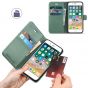 TUCCH iPhone 8 Plus Wallet Case, iPhone 7 Plus Case, Premium PU Leather Flip Folio Case - Myrtle Green