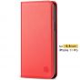 SHIELDON iPhone 11 Pro Wallet Case for Women  - iPhone 11 Pro Leather Cover with Magnetic Closure and Auto Sleep/Wake Function - Red