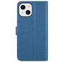 TUCCH iPhone 13 Wallet Case, iPhone 13 PU Leather Case, Folio Flip Cover with RFID Blocking, Credit Card Slots, Magnetic Clasp Closure - Light Blue