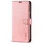 TUCCH iPhone 13 Wallet Case, iPhone 13 PU Leather Case, Folio Flip Cover with RFID Blocking, Credit Card Slots, Magnetic Clasp Closure - Rose Gold