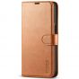 TUCCH iPhone 13 Pro Wallet Case, iPhone 13 Pro PU Leather Case, Folio Flip Cover with RFID Blocking and Kickstand - Light Brown