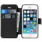 SHIELDON iPhone SE Genuine Leather Kickstand Case