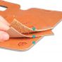 SHIELDON iPhone 5 Genuine Leather Folio Wallet Phone Case