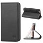 SHIELDON Genuine Leather iPhone 5 Wallet Case - iPhone 5 5s SE Wallet Case with Kickstand, Magnetic Clousure