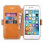 SHIELDON iPhone 7 Plus Flip Case - Genuine Leather Case