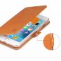 SHIELDON iPhone 7 Plus Flip Case - Genuine Leather Case