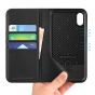SHIELDON iPhone XS Leather Case, iPhone XS Wallet Case, Auto Sleep/Wake Up, RFID, Magnetic Closure, Kickstand