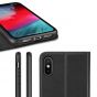 SHIELDON iPhone XS Leather Case, iPhone XS Wallet Case, Auto Sleep/Wake Up, RFID, Magnetic Closure, Kickstand