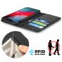 SHIELDON iPhone XS Leather Case, iPhone XS Wallet Case, Auto Sleep/Wake Up, RFID, Magnetic Closure, Kickstand