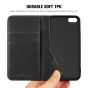 SHIELDON iPhone SE Case - Genuine Leather Wallet Case, iPhone 5 5s SE Folio Case Cover