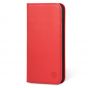 SHIELDON iPhone XS Max Case, iPhone 10S Max Genuine Leather Wallet Case - Auto Wake/Sleep, Kickstand, Magnetic Closure - Red