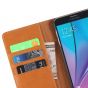 SHIELDON Galaxy Note 5 Genuine Leather Wallet Case