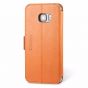 SHIELDON Galaxy S7 Edge Wallet Case - Genuine Leather Case