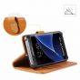 SHIELDON Galaxy S7 Edge Genuine Leather Wallet Case