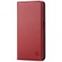 SHIELDON iPhone 12 Mini Wallet Case - Mini iPhone 12 5.4-inch Folio Case - Wine Red