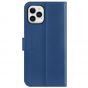 SHIELDON iPhone 12 Pro Max Wallet Case, Genuine Leather Folio Cover with Kickstand and Magnetic Closure for iPhone 12 Pro Max 6.7-inch 5G Royal Blue