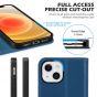 SHIELDON iPhone 13 Mini Wallet Case - Mini iPhone 13 5.4-inch Folio Book Flip Cover - Royal Blue