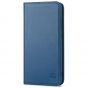 SHIELDON SAMSUNG Galaxy S23 Plus Wallet Case, SAMSUNG S23 Plus Leather Cover Flip Folio Book Case - Royal Blue