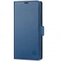 SHIELDON SAMSUNG Galaxy S24 Ultra Wallet Case, SAMSUNG S24 Ultra Leather Cover Flip Folio Book Case - Royal Blue