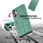 TUCCH SAMSUNG GALAXY A32 Wallet Case, SAMSUNG M32 Leather Case Folio Cover - Myrtle Green