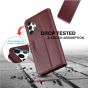 TUCCH SAMSUNG GALAXY A32 Wallet Case, SAMSUNG M32 Leather Case Folio Cover - Wine Red